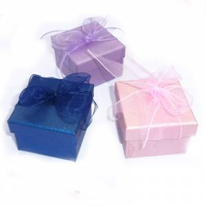 Cajitas para regalo - Cajita para anillos o regalitos - Colores surtidos 