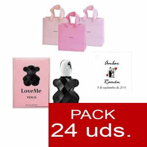 PACKS ESPECIALES - Pack 24 TOUS Love Me Onyx + Bolsa TOUS + Etiqueta 