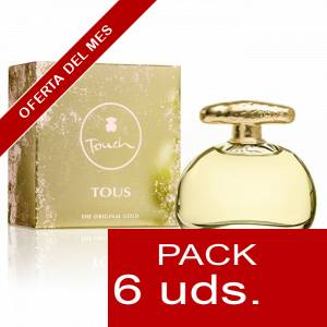 PACKS SIMPLES - TOUCH GOLD EDT 4 ml by Tous PACK 6 UDS 