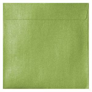 Sobres cuadrados - Sobre Perlado verde Cuadrado (Verde Lima) 